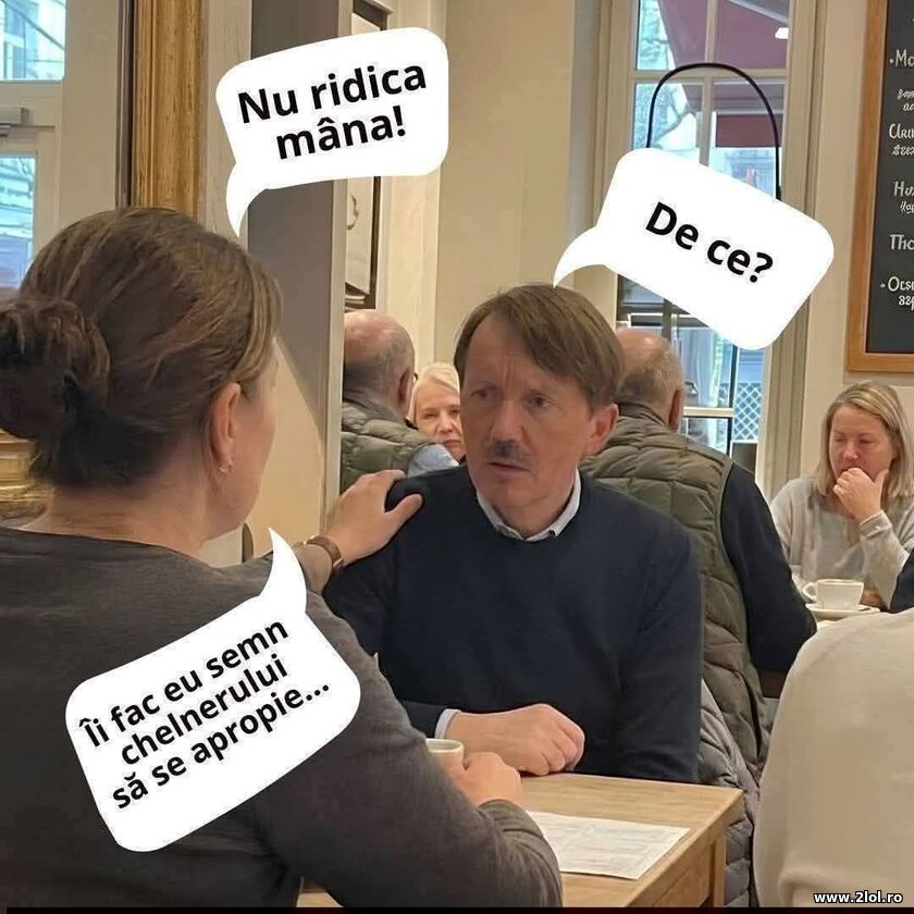 Nu ridica mana | poze haioase