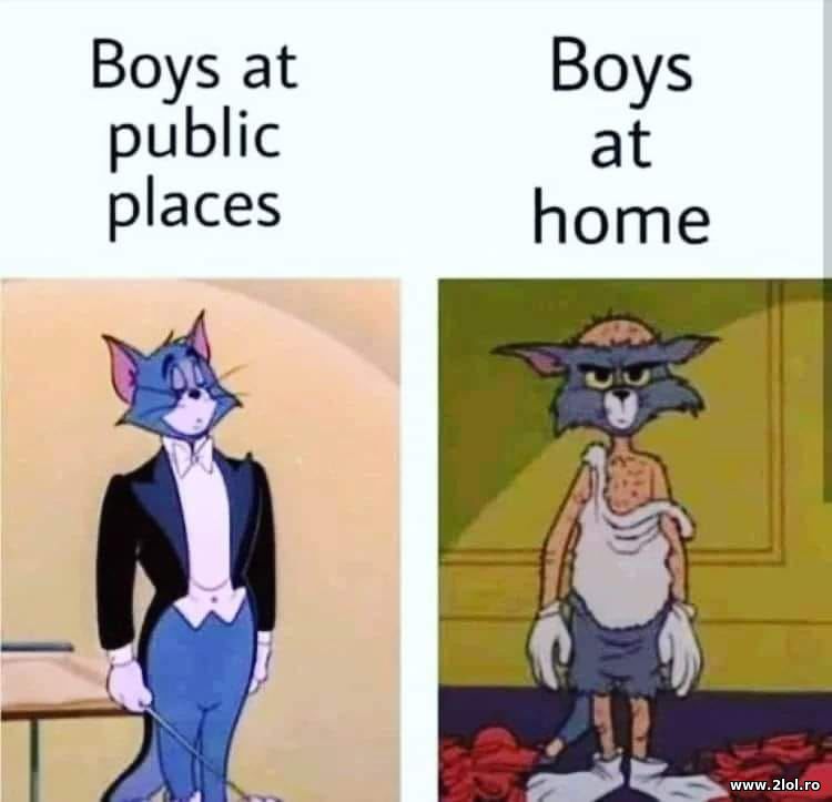 Boys at public places and at home | poze haioase