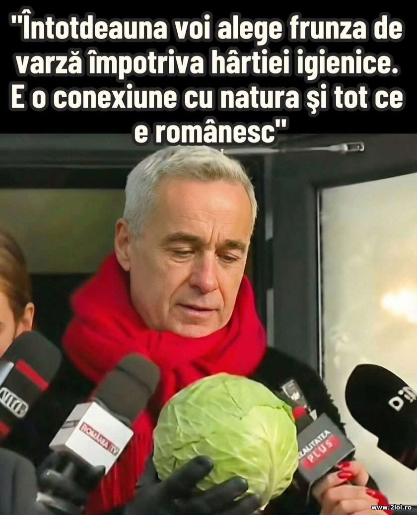 Frunza de varza - Calin Georgescu | poze haioase