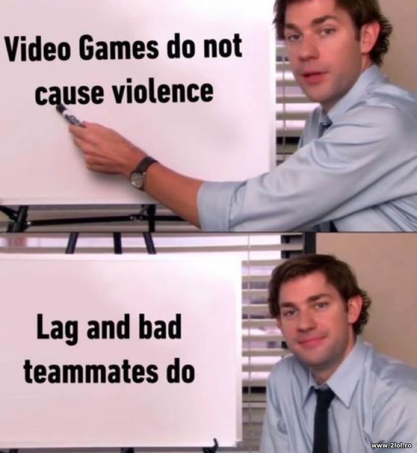 Video games do not cause violence | poze haioase