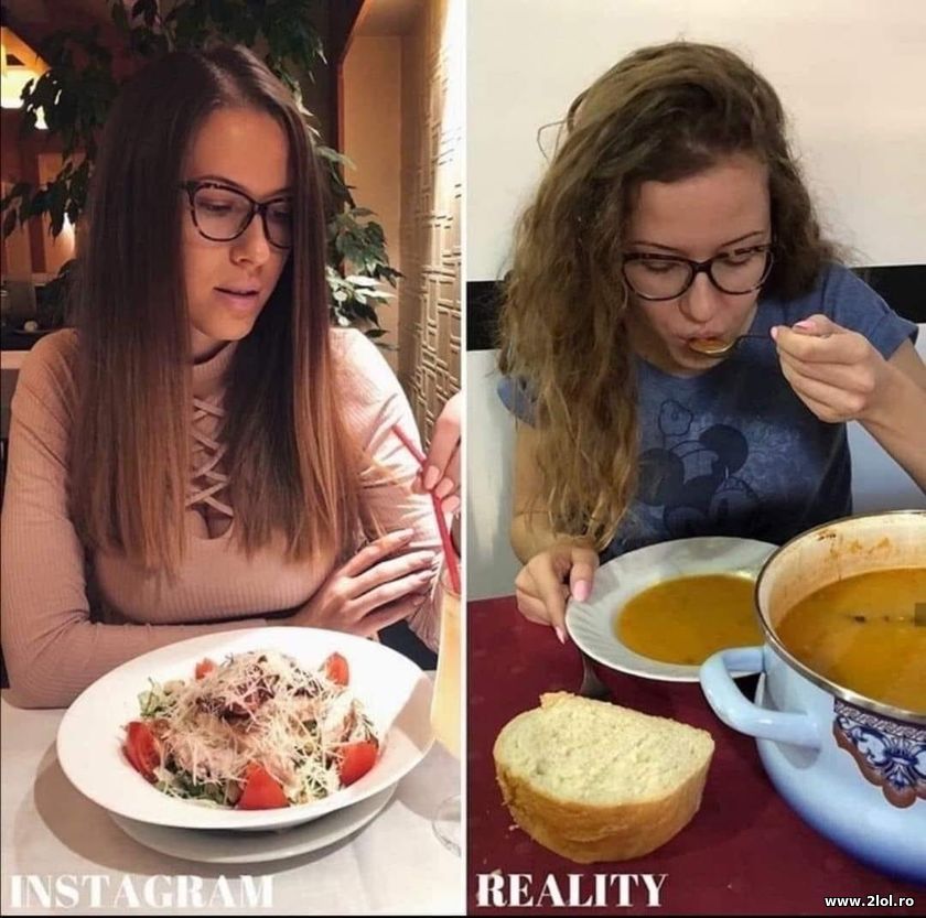 Instagram vs Reality | poze haioase