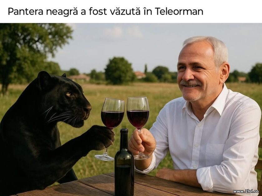 Pantera neagra e cu Liviu Dragnea in Teleorman | poze haioase