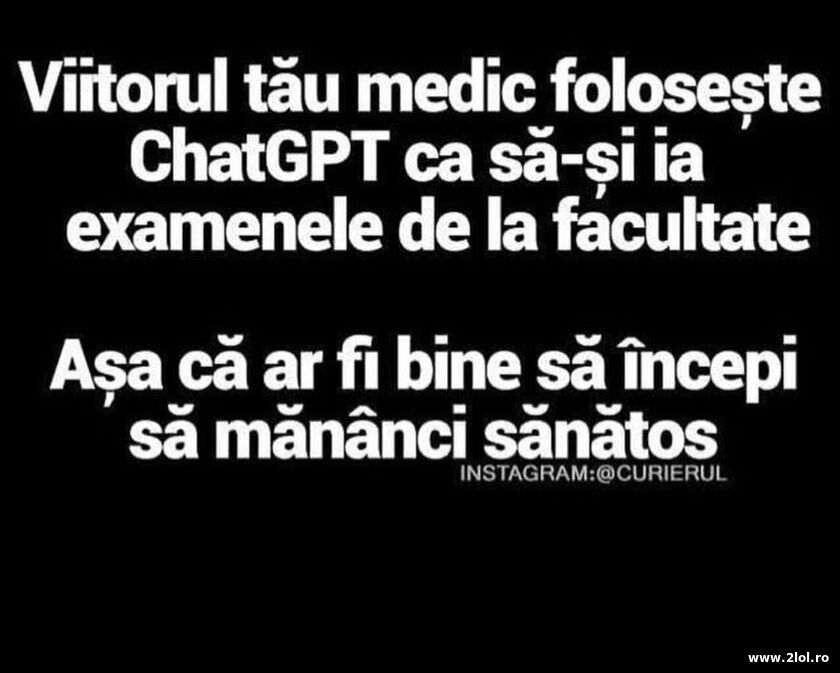 Viitorul tau medic | poze haioase