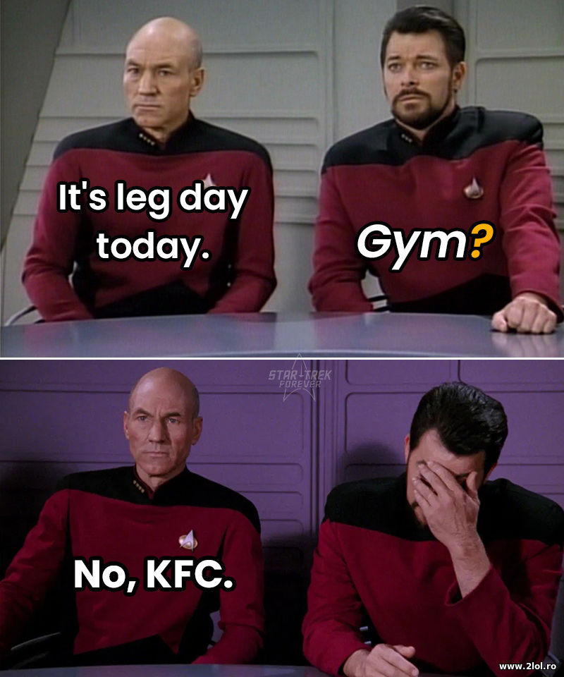 It's leg day today | poze haioase