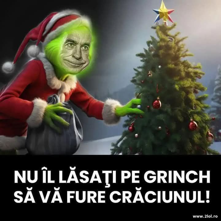 Nu lasati pe Grinch sa va fure Craciunul | poze haioase