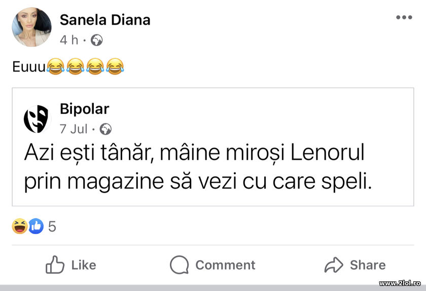 Azi esti tanar maine mirosi Lenorul prin magazine | poze haioase