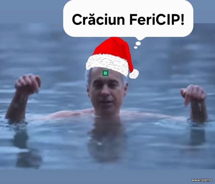 Craciun FeriCIP - Calin Georgescu | poze haioase