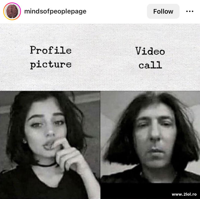 Profile picture and video call