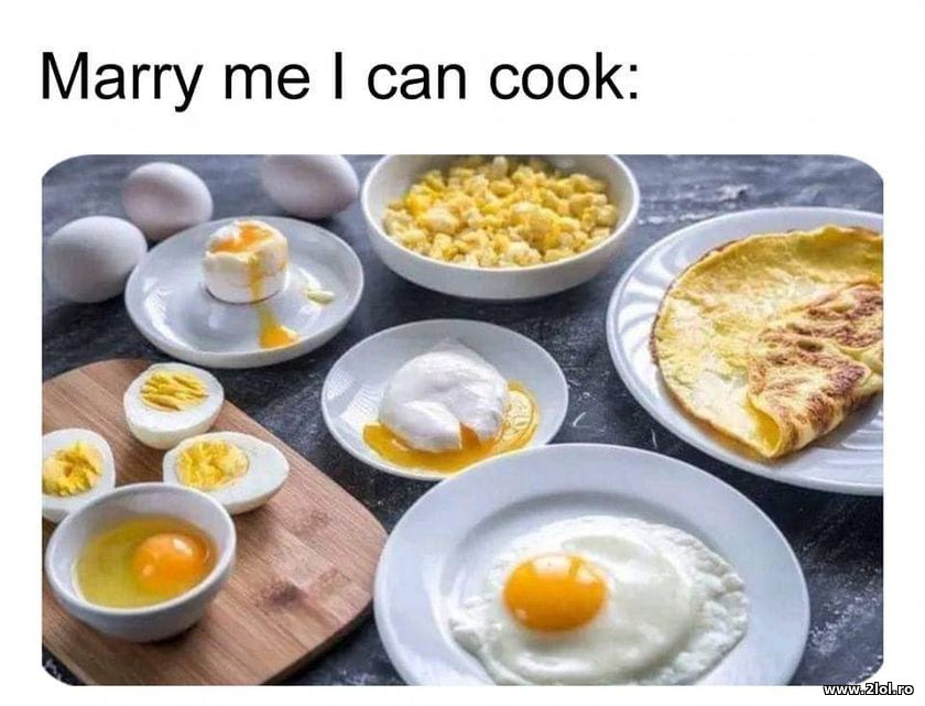 Marry me I can cook | poze haioase