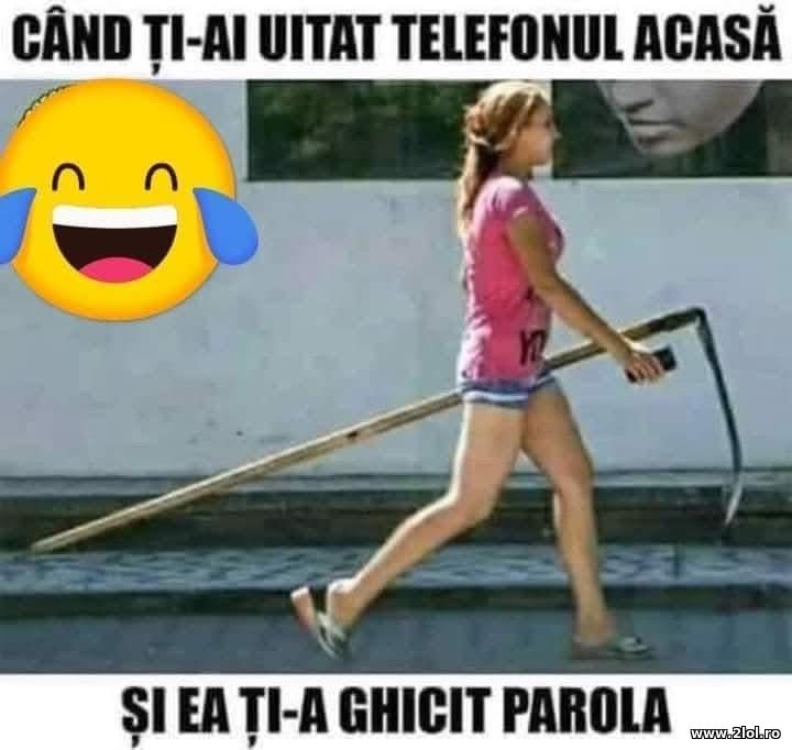 Cand ti-au uitat telefonul acasa | poze haioase