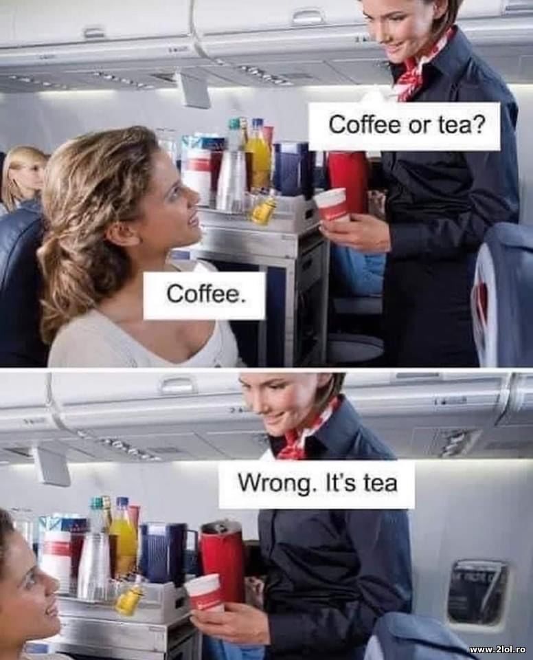 Coffe or tea? | poze haioase