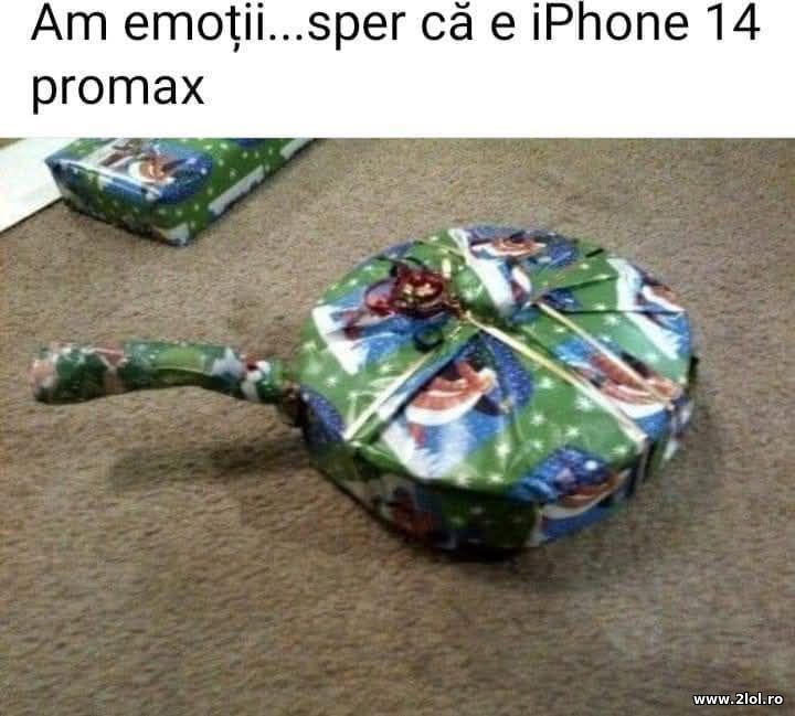 Am emotii... sper ca e iPhone | poze haioase