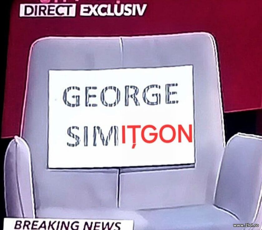 George SMI IT GON | poze haioase