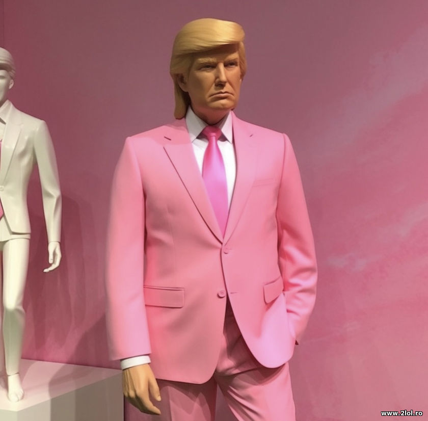 Trump Ken/Barbie style | poze haioase