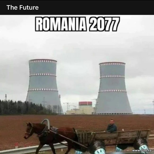 Romania in anul 2077 | poze haioase