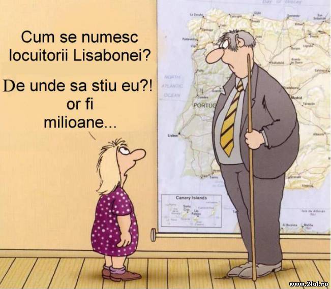 Cum se numesc locuitorii Lisabonei? | poze haioase