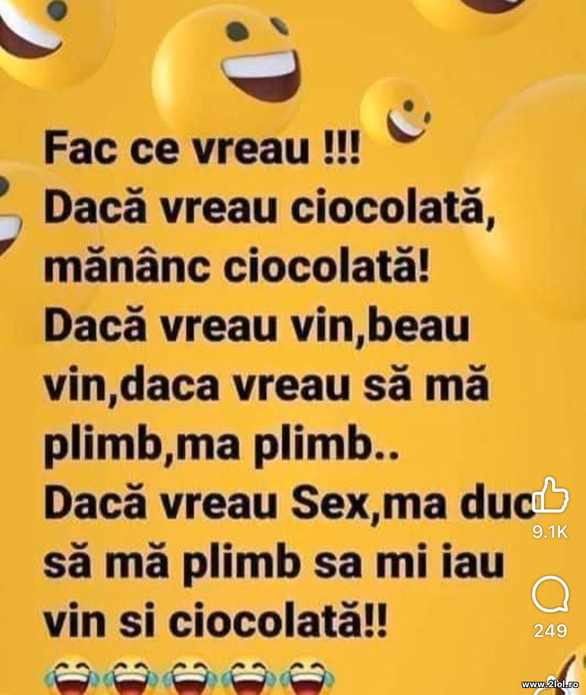 Fac ce vreau | poze haioase