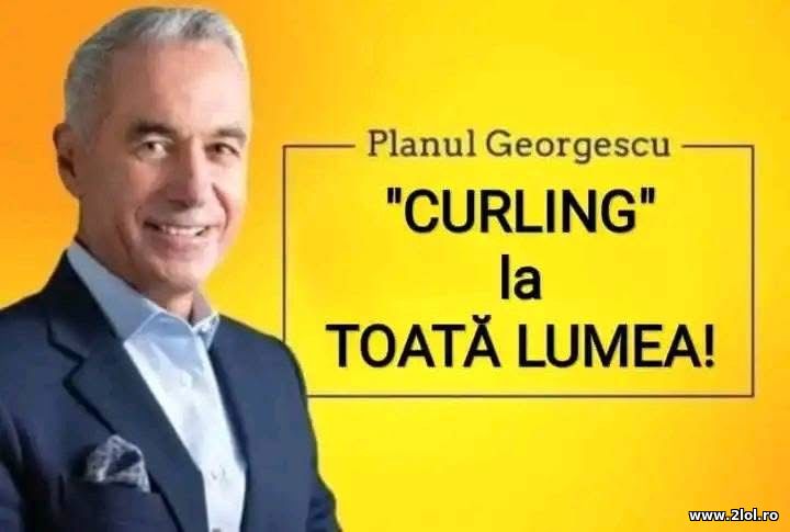 Curling la toata lumea - Calin Georgescu | poze haioase