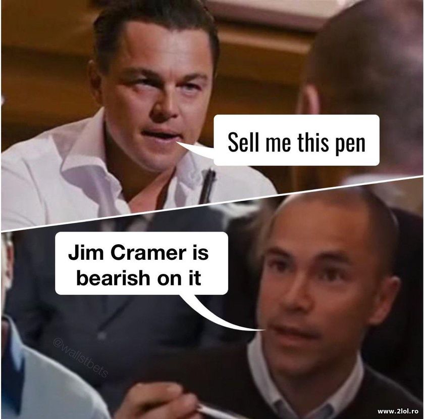 Sell me this pen - Jim Cramer | poze haioase