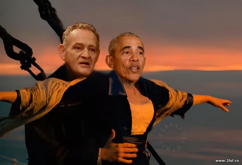 Larry Sinclair and Barack Obama - The Titanic | poze haioase