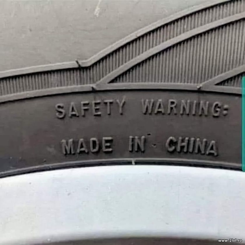 Safety warning made in China | poze haioase