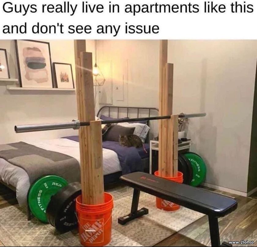 Guys really live in apartments like this | poze haioase