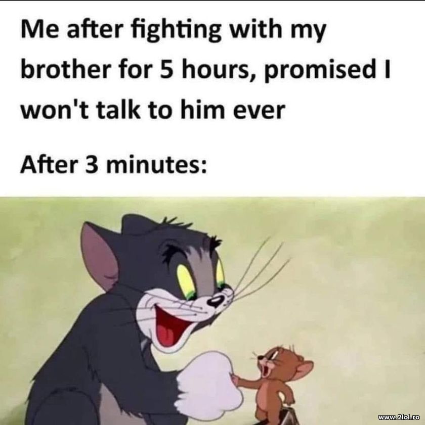 Me fighting with my brother | poze haioase