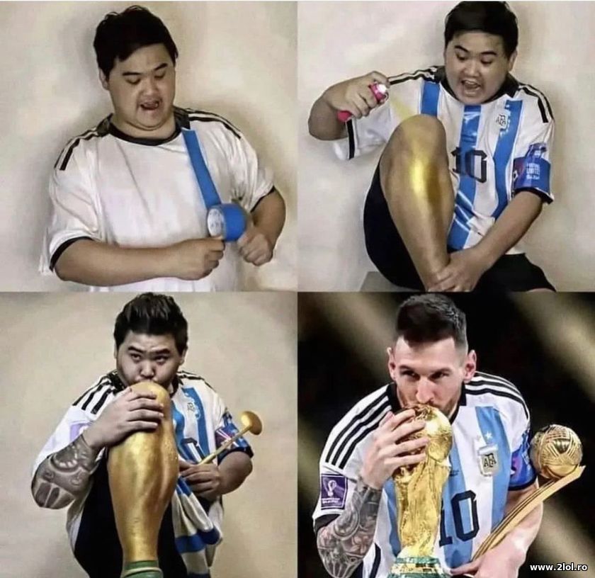Seamana cu Messi | poze haioase