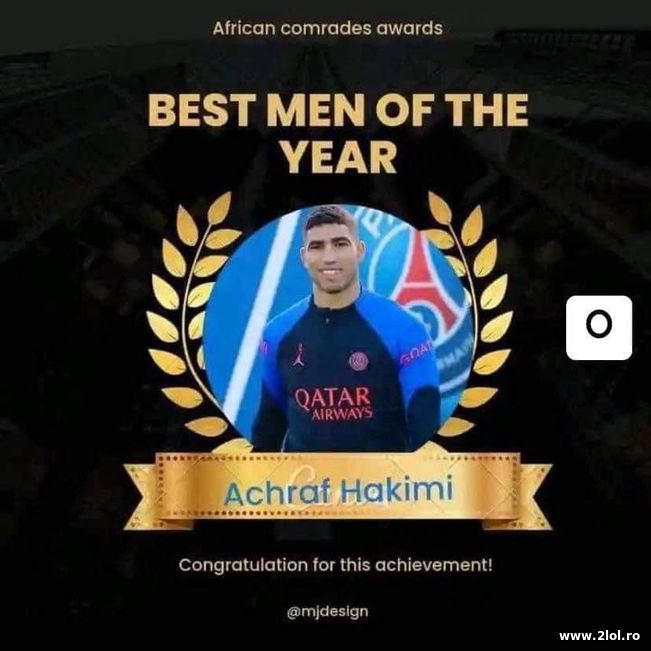 Best men of the year: Achraf Hakimi | poze haioase