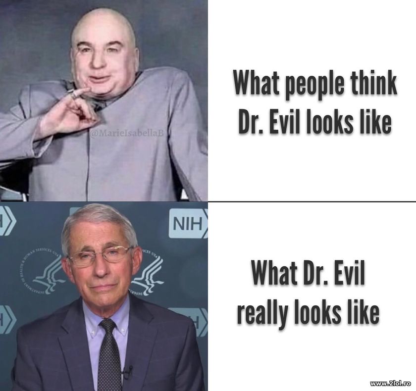 What people think Dr. Evil looks like | poze haioase