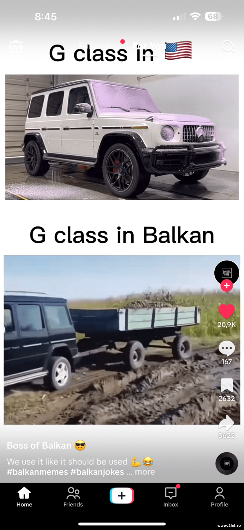 G class in USA and in Balkan | poze haioase