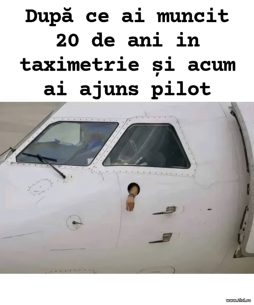 Dupa ce 20 de ani ai lucrat ca taximetrist | poze haioase