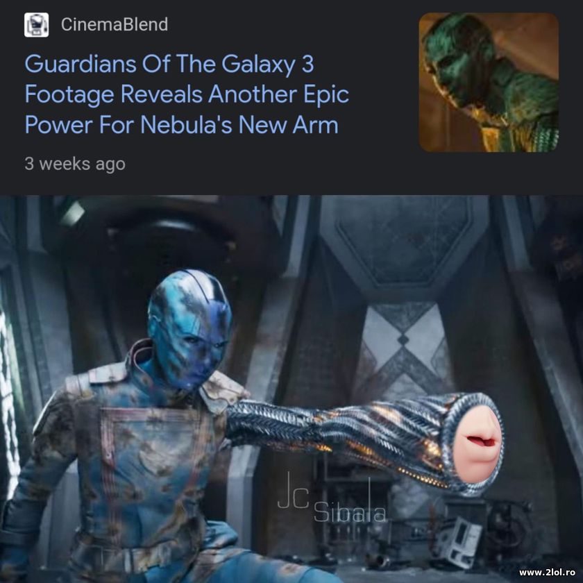 Nebula's arm | poze haioase