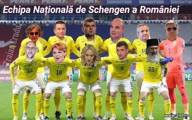 Echipa nationala Schengen Romania | poze haioase