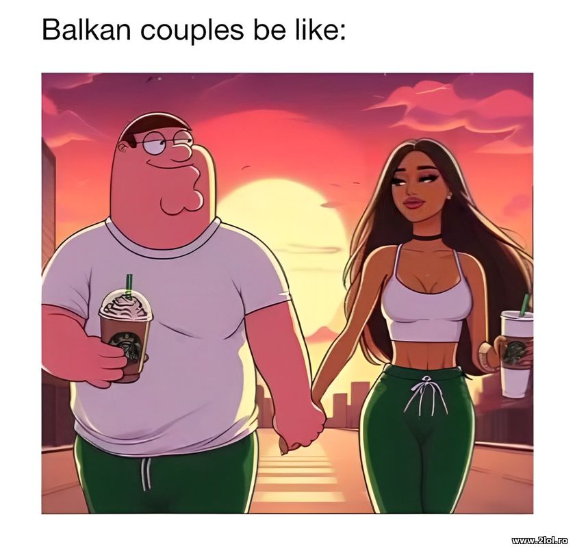 Balkan couples be like | poze haioase