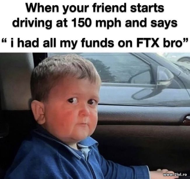 I had all my funds in FTX bro