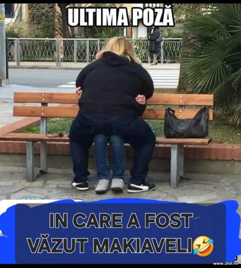 Ultima poza in care a fost vazut Makiaveli | poze haioase