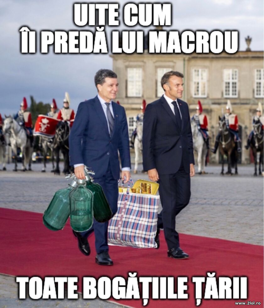 Toate bogatiile tarii | poze haioase