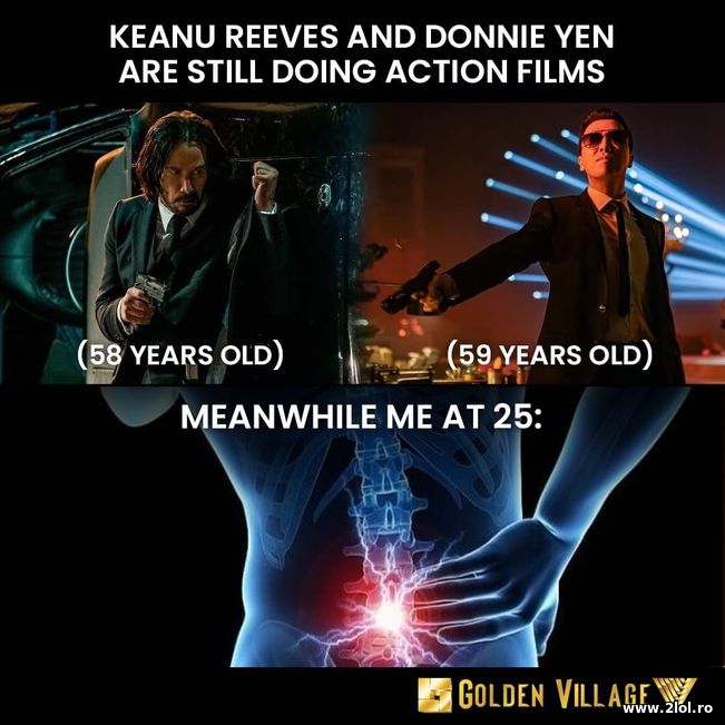 Keanu still doing action movies