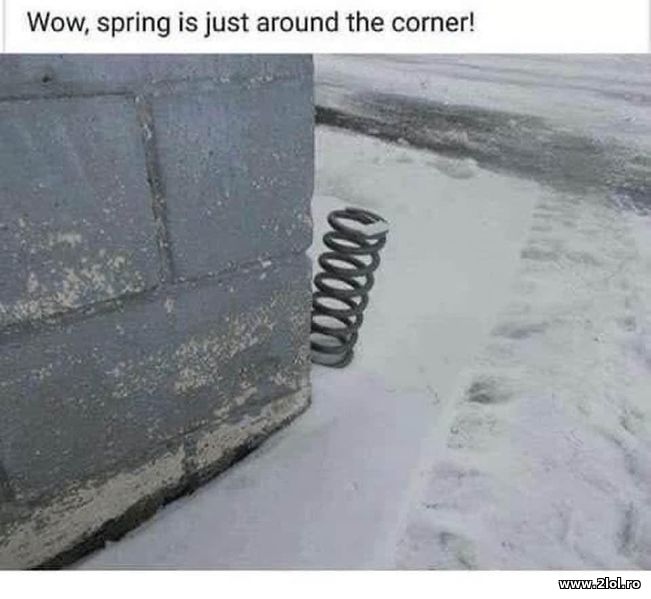 Spring is around the corner